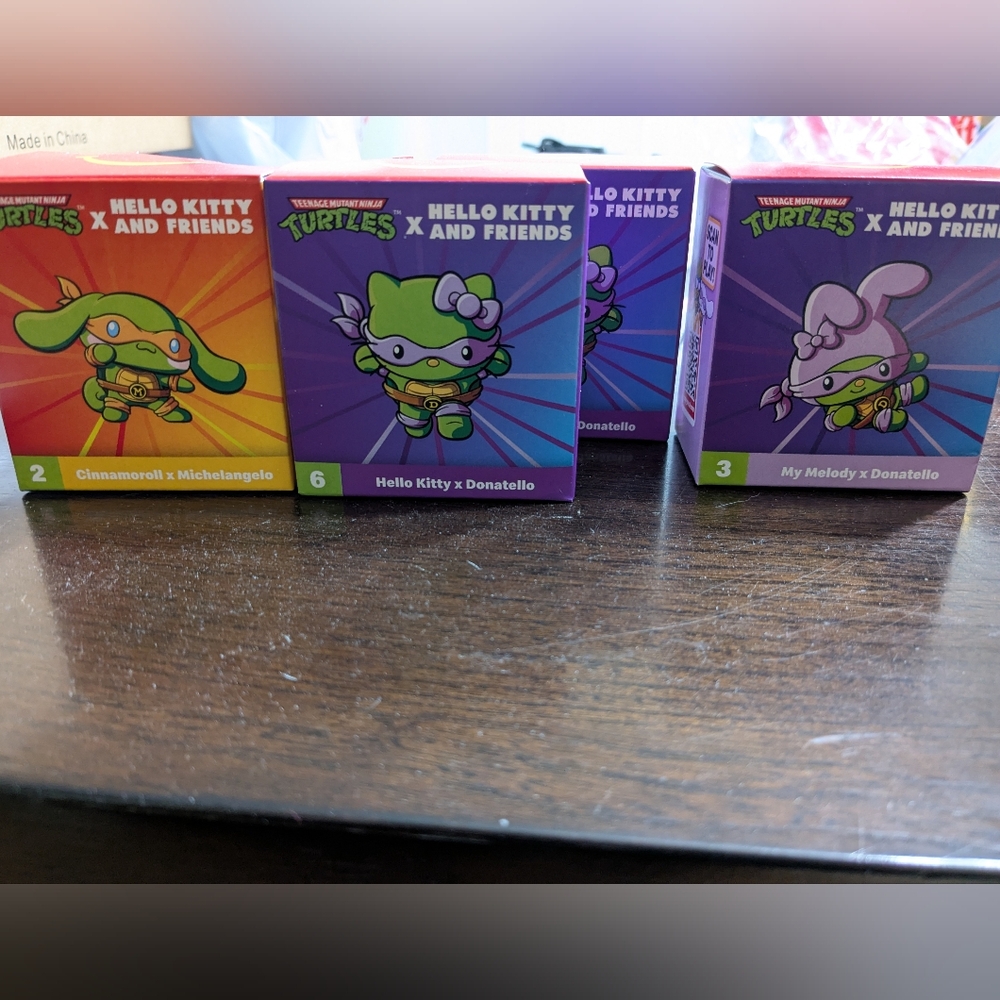 Hello Kitty x Turtles Reptile Toy Collection - Pick One Or Bundle